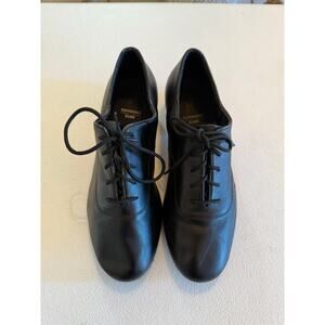 Supadance London England Club Mens Ballroom Shoe Sz UK 7.5 (8.5) Black Leather